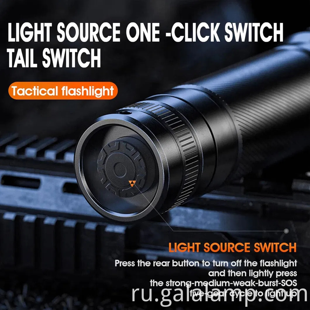 Мини-фонарик, алюминиевый сплав S3-A, Фонарик с переменным Zoom Outdoor Lighting